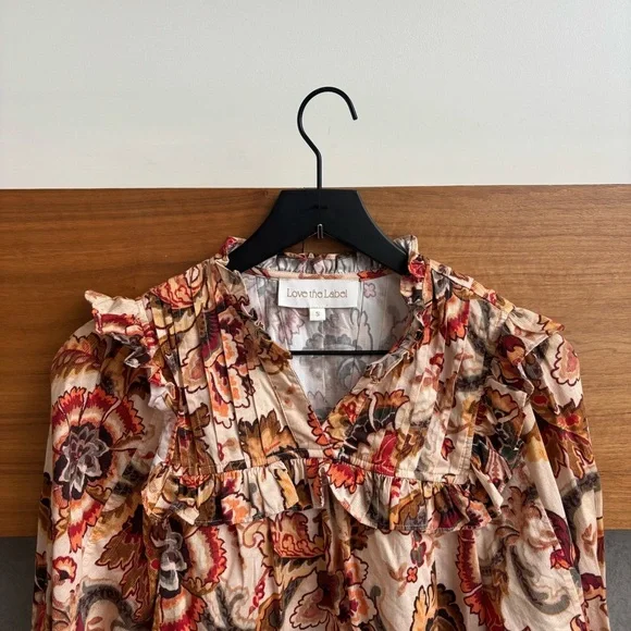 Love The Label Tallulah Blouse, Size S - Picture 6 of 16